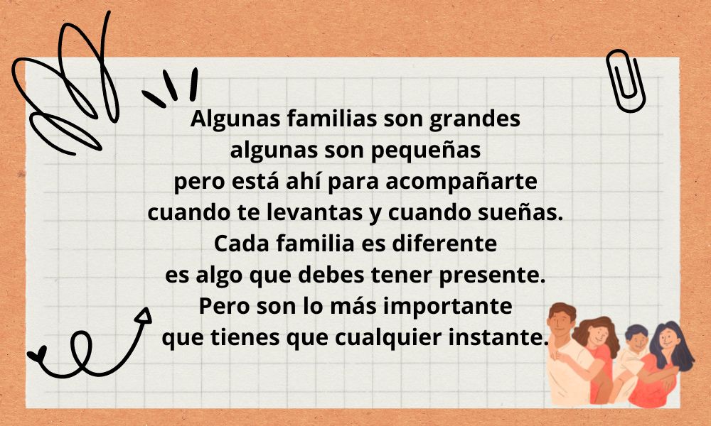 poemas para la familia cortos