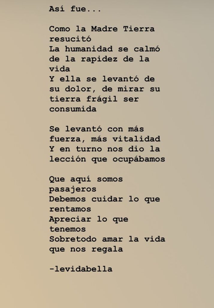 poemas para la madre tierra