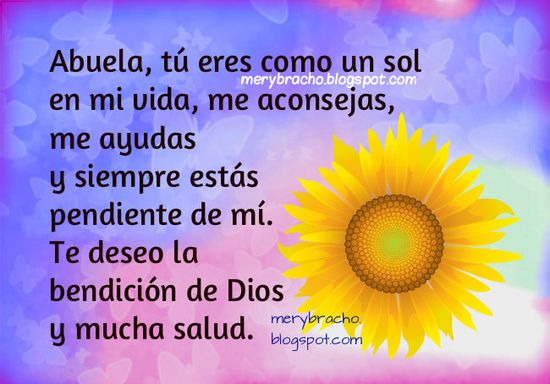 poemas para mi abuela cortos