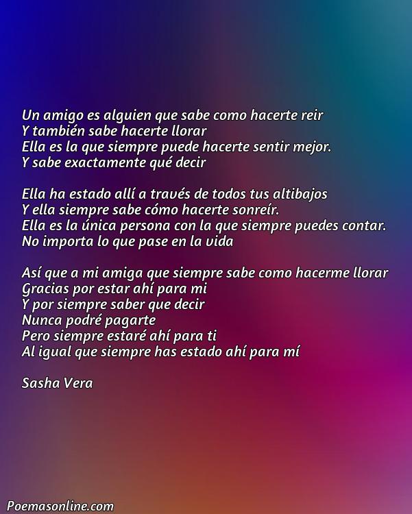 Poesías conmovedoras para tu mejor amiga: 10 poemas que la harán llorar de emoción poemas para tu mejor amiga que la haga llorar